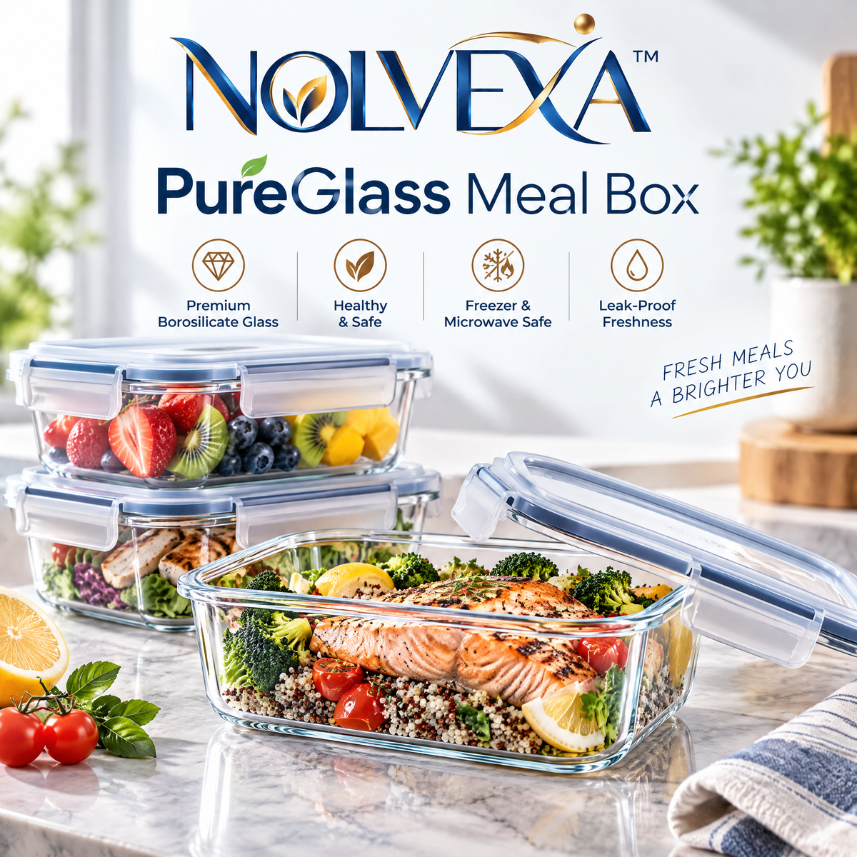 NOLVEXA™ PureGlass Meal Box